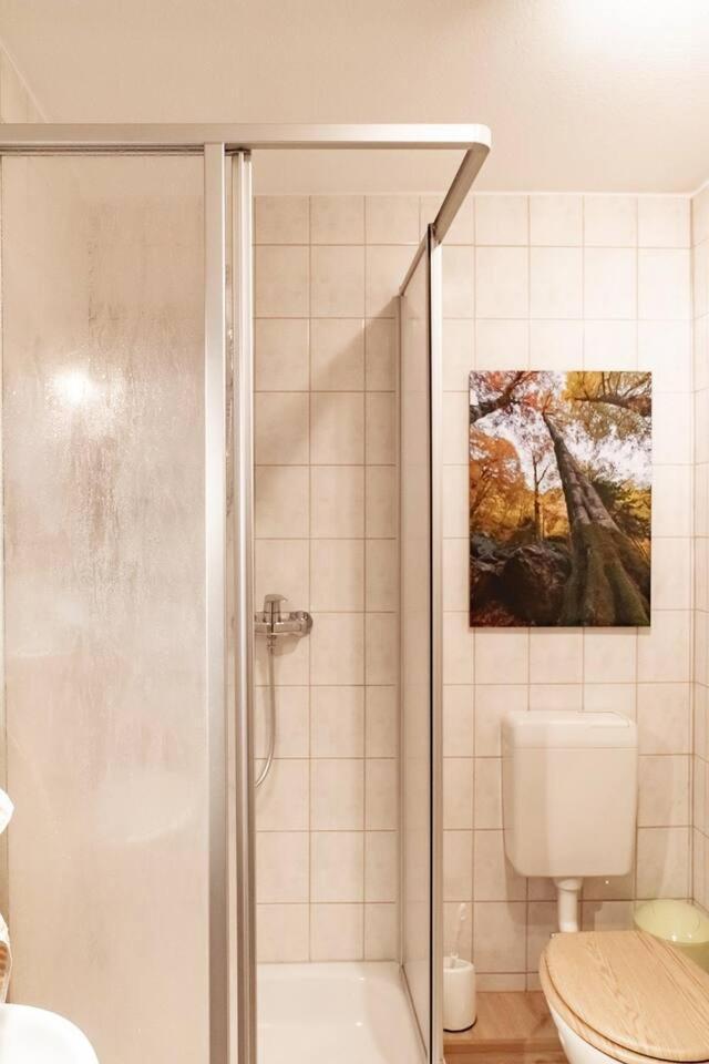 Das Waldseechalet Maerchenhafter Waldseeblick - Moderne Wohnung Mit Infrarotsauna ฮาสเซลเฟลเดอ ภายนอก รูปภาพ